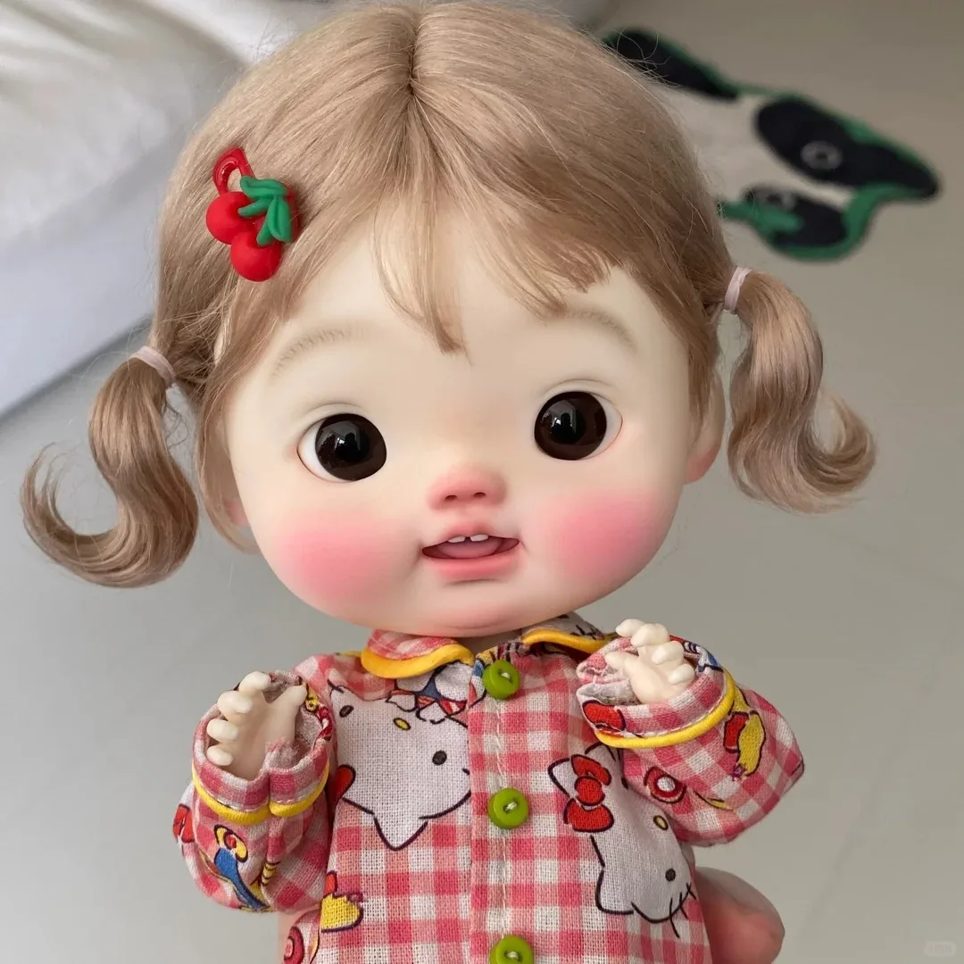 New SD BJD Doll 1/6 Dot Dot Dot Brother Dot Girl Fish Little Cloth SD Doll Cute Joint Movable Resin BB Doll Free Shipping