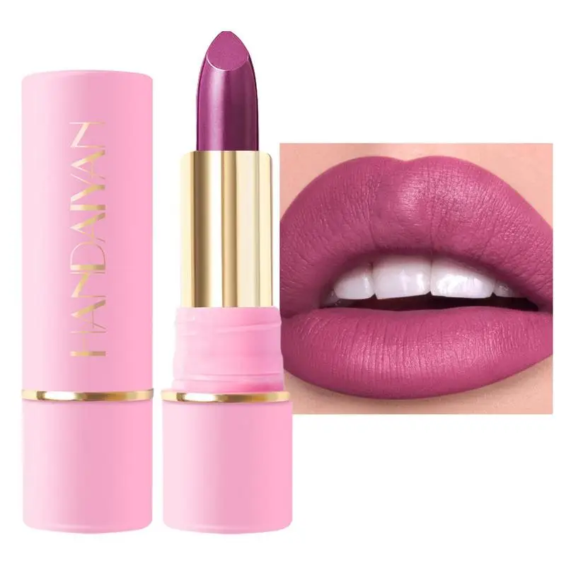 Rossetto opaco di lunga durata 24 ore rossetto nudo opaco 3.8g rossetto nutriente opaco duraturo nudo per il trucco delle labbra