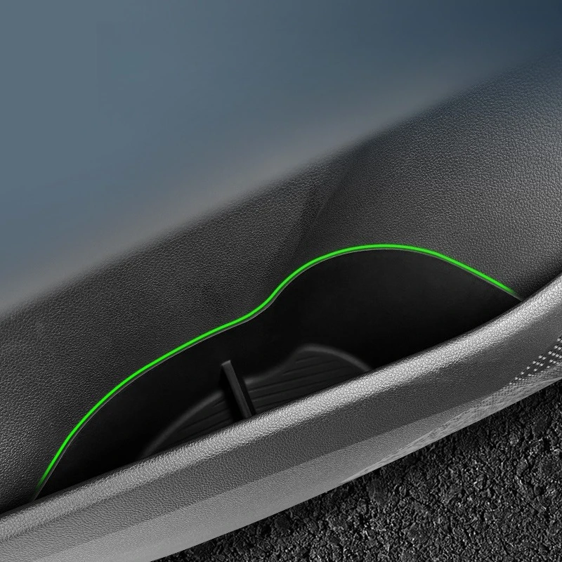 سيارة TPE الحماية الداخلية الباب الجانب لوحة المنظم صينية تخزين صندوق ل CHANGAN Deepal S07 S7 2023 اكسسوارات السيارات الداخلية