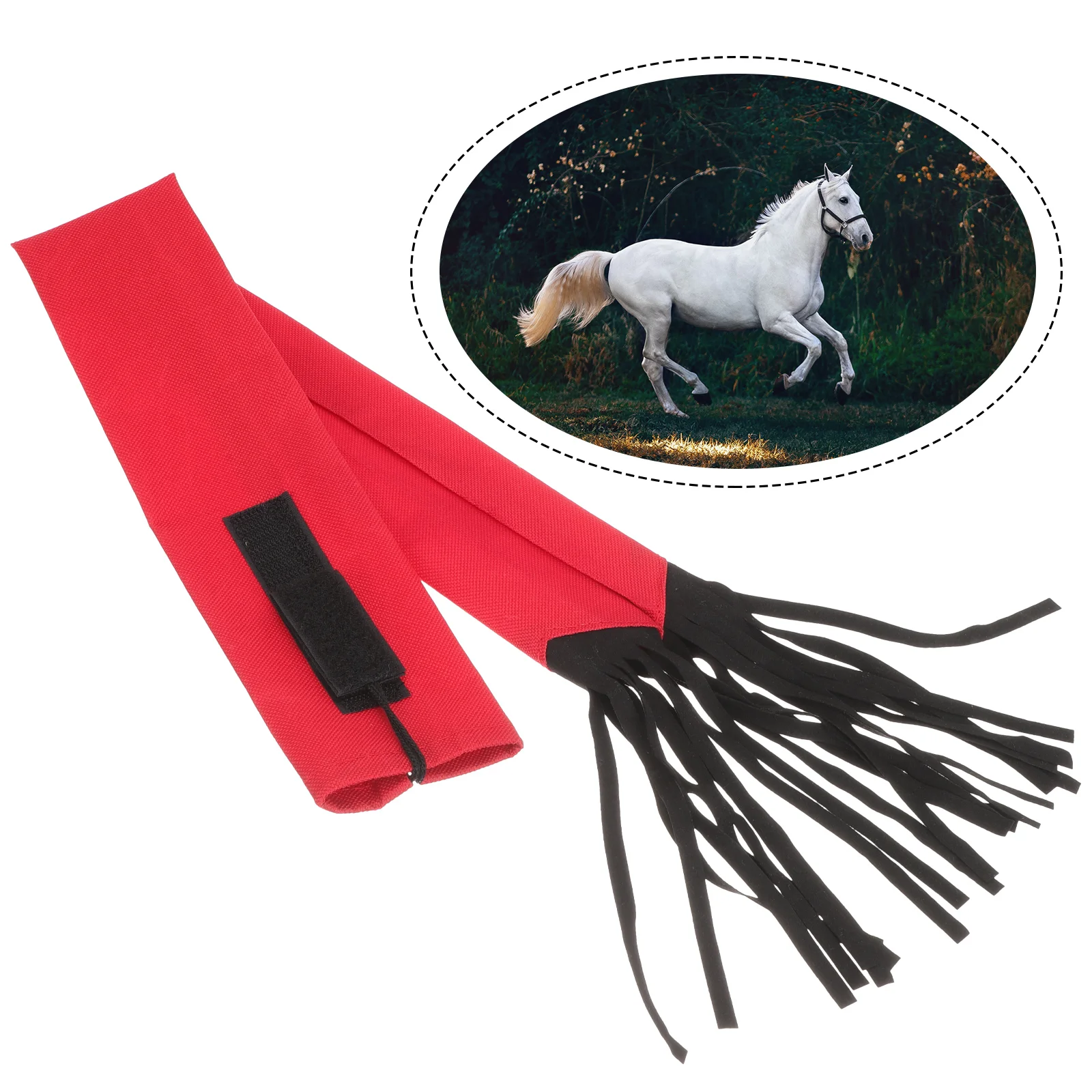 Tails Horse Bag for Holder Pouch Farm Supplies Cattle Non-woven Fabric Cow Bags Horses Grooming