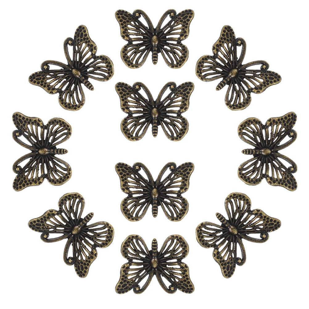 

Retro Handle Butterfly Door Closet Pulls Shape Drawer Knobs niture Cabinet Handles Dresser