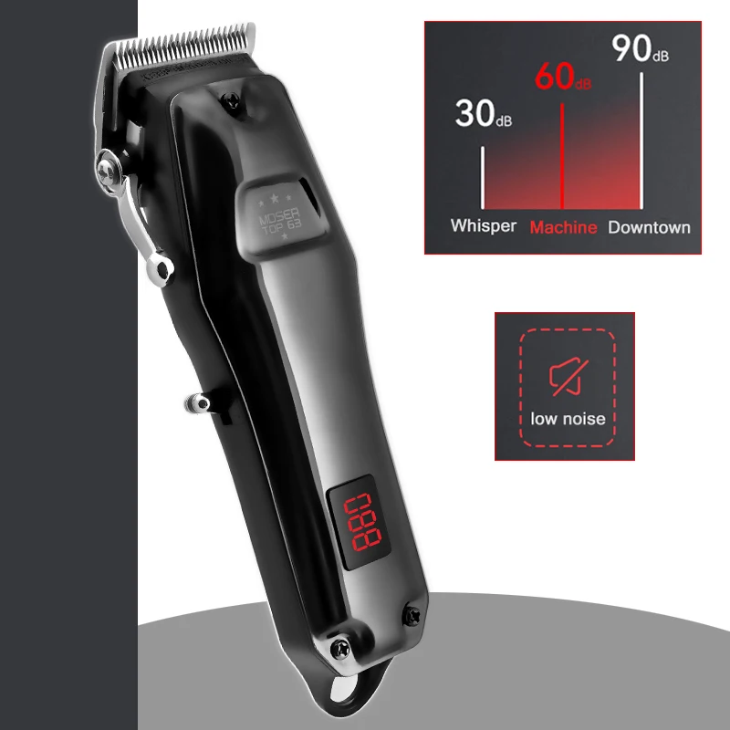 Professional Barber Cordless Hair Clipper Cutting For Men Adjustable Electric Hair Trimmer Rechargeable Hair Cutter Machine