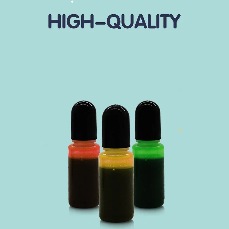 10ML Uv Resin Pigment Liquid Candle Dye Epoxy Pigment Ink DIY Crystal Epoxy High Transparency Oily Dyes for Jewelry Making