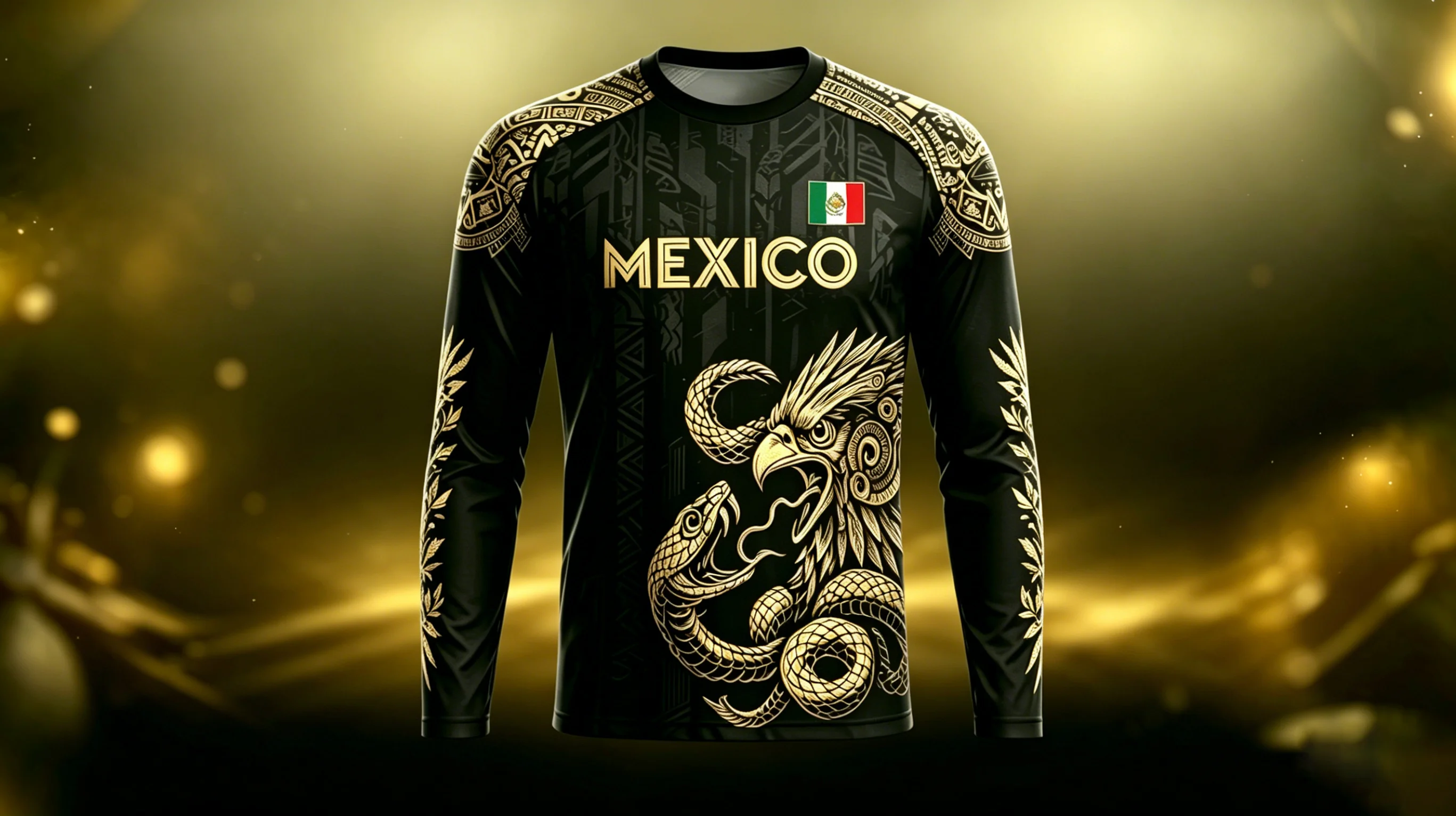 Mexican Soccer Jersey, Mexico Jersey For Men Women and Kids, Mexican Aztec Partern Jerseys, Gift For Soccer Players & Fans