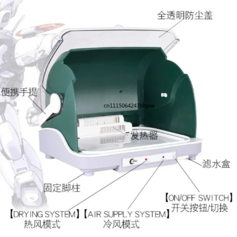 For Model Paint Drying Box Dustproof Paint Baking Dryer for Figure Spraying Coloring Ornament
