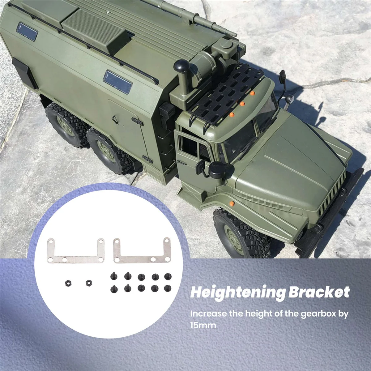 ГОРЯЧИЙ 2-скоростной металлический повышающий кронштейн коробки передач, подъемный кронштейн для MN D90 D99S MN99S WPL C24 B24, детали для обновления радиоуправляемого автомобиля