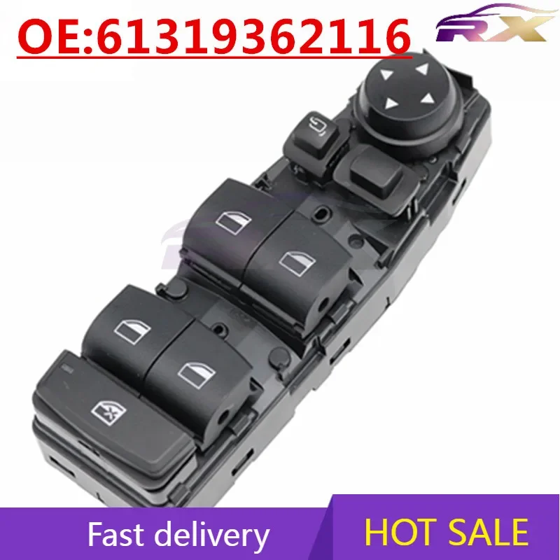 NEW:61319362116 Suitable for 2014-2018 BMW X5X6 F45F46F48F49F15 power window glass lifter switch