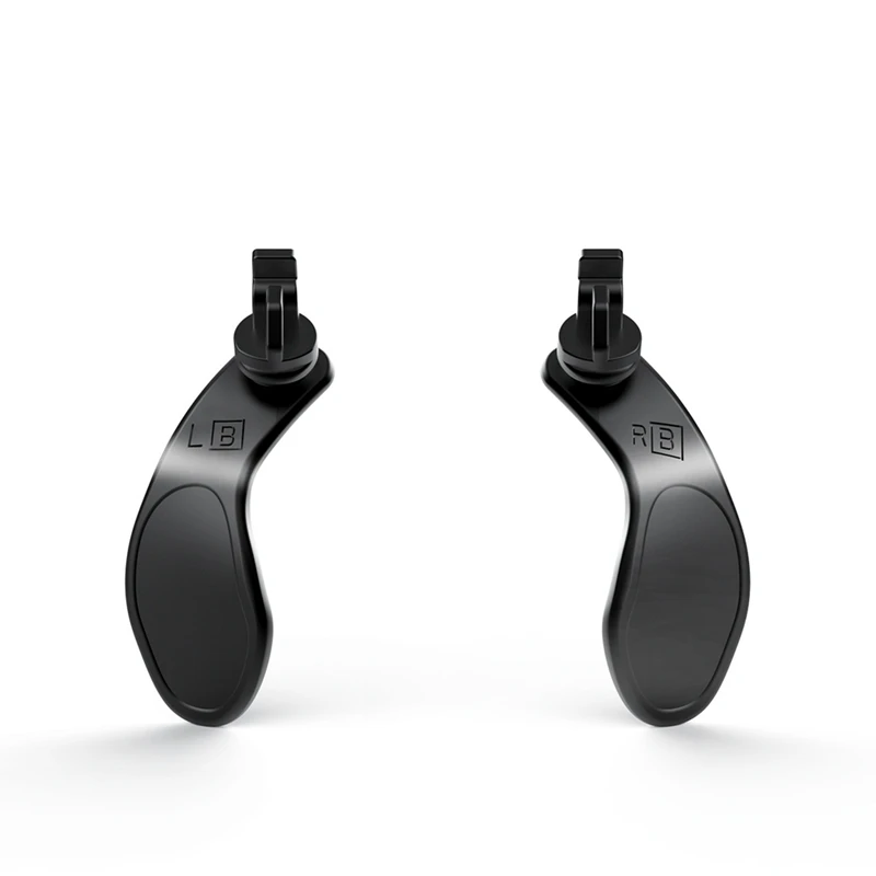 PS5 엣지 엘리트 그립 메탈 백 키 4 개 세트, PS5 엘리트 그립, 휴대용 교체 부품, 풀 탭, 블랙