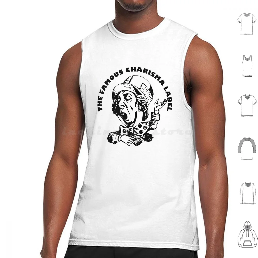 Carisma Records Reino Unido Camisetas sin mangas súper geniales Chaleco sin mangas Genesis Van Der Graaf Generador Bonzo Dog Band Julian