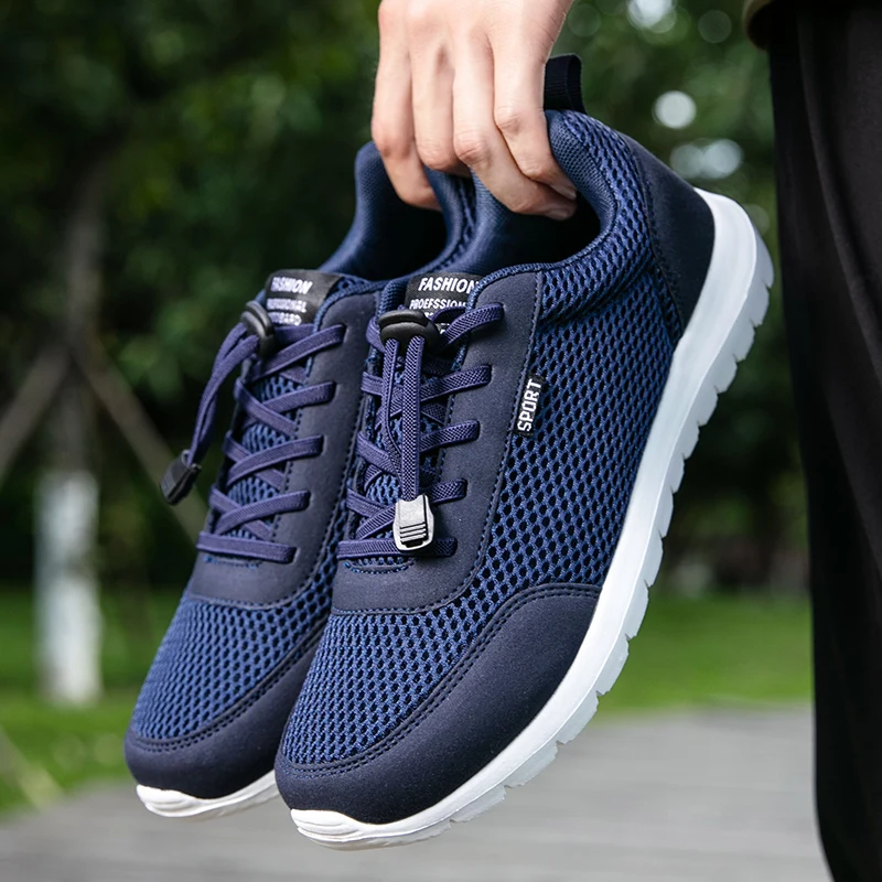 

MAEDEF Mens Sneakers Sports Shoes for Men Sneakers Mesh Breathable Athletic Shoes Anti Slip Travel Tennis Training Men's Shoes