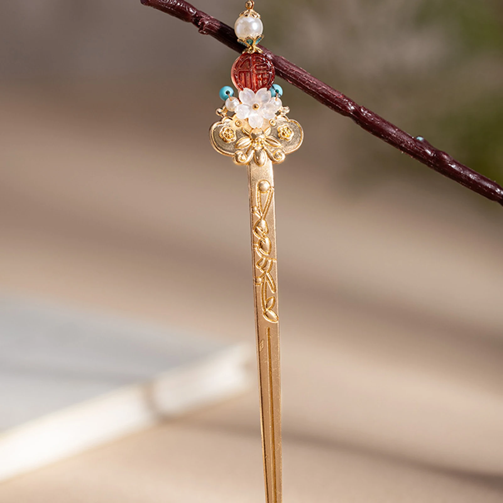 Древний китайский стиль, палочки для волос, вилки, заколки из сплава золотого цвета, боковые зажимы для женщин и девочек, шиньон, украшения для волос, пучок, декор