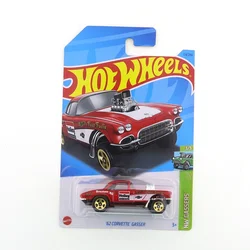 Hot Wheels Mini Alloy Coupe 62 CORVETTE GASSER 1/64 Metal Diecast Model Car Kids Toys Gift