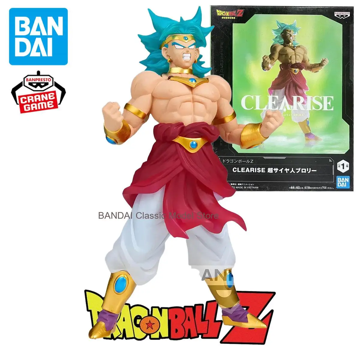 

В наличии: Оригинальная коллекционная фигурка BANDAI Banpresto Dragon Ball Z CLEARISE Broli Broly Burori из ПВХ, аниме-фигурка, модель, игрушка, подарок