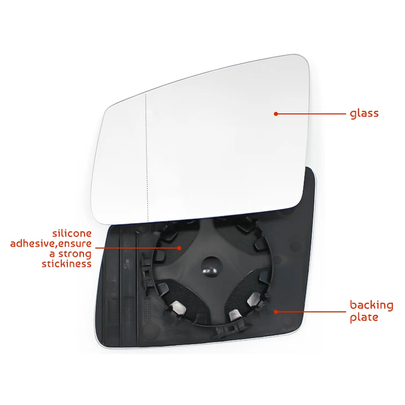 Left & Right Side Mirror Glass Rearview Exterior Wide Angle for Mercedes-Benz A B C E GLA CLA GLK W176 W246 W212 W204 W221