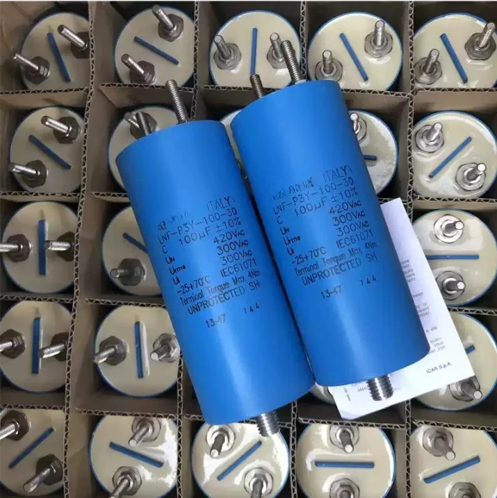 1PCS FOR ICAR LNF-P3Y-100-30 series 100UF 420VAC running motor starting capacitor