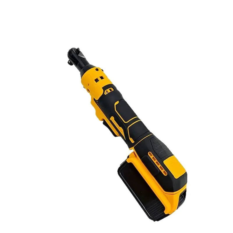 

Lithium battery ratchet wrench 90-degree angle electric wrench for auto mechanics and shelving workers