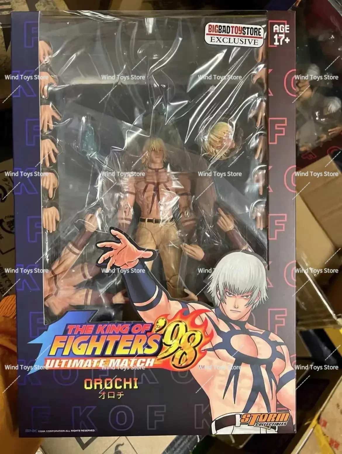 ألعاب العاصفة الأصلية ملك المقاتلين 98 المتطابق النهائي SKKF04YL أوروتشي عمل نموذج لجسم لعبة Brinquedos التماثيل 1/12