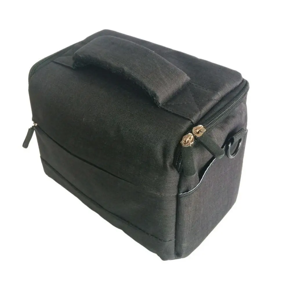 Nylon Material Camera Storage Bag Portable Size Waterproof Camera Crossbody Bag Removable Compartment Adjustable Straps