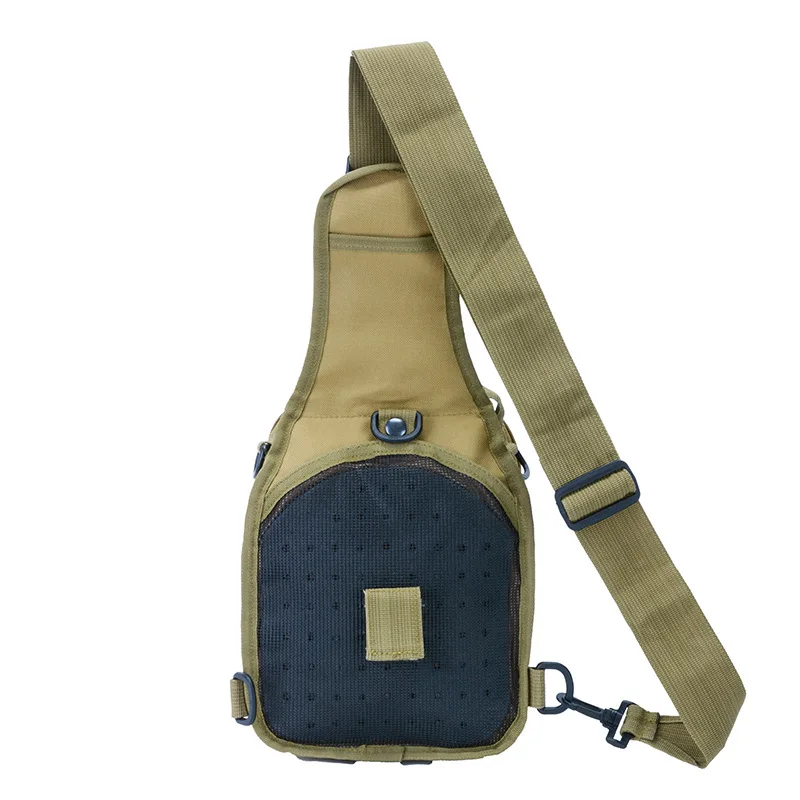 Imagem -03 - Militar Mochila Tática de Ombro Bolsa Peito Mochila de Camuflagem Impermeável Cross Body Bolsa ao ar Livre Caminhadas Camping Viagem Esportes