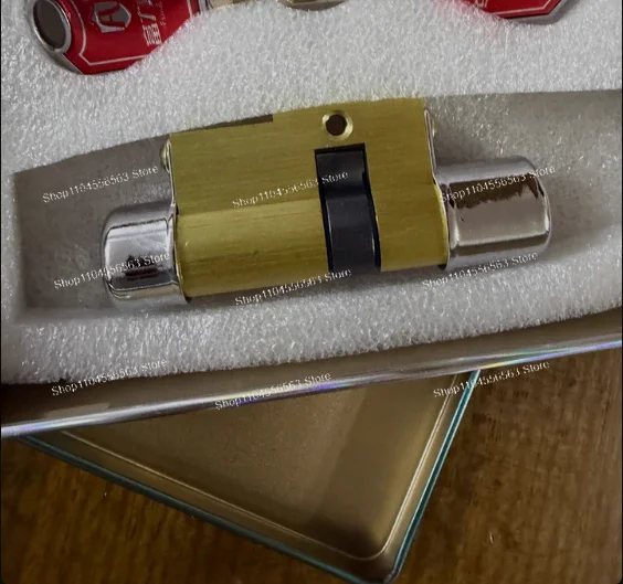 A13 Security Door Lock Cylinder - Crescent Copper Key Anti-Theft Core​