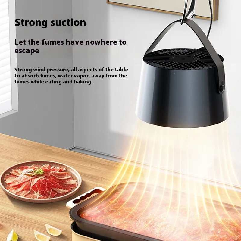 Kaptur 휴대용 추출기 후드, 충전식 미니 캄파나 추출기, 주방 후드 배기