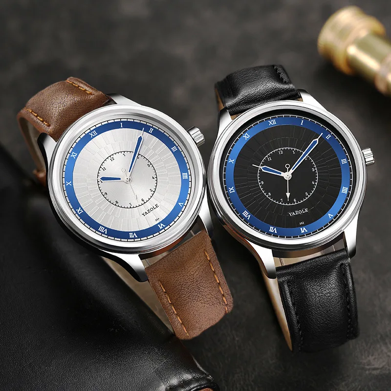 UTHAI V00109 Business Light Luxury Men's Watch Fashion Trend Waterproof Belt Quartz Clock Gift Watches For Man