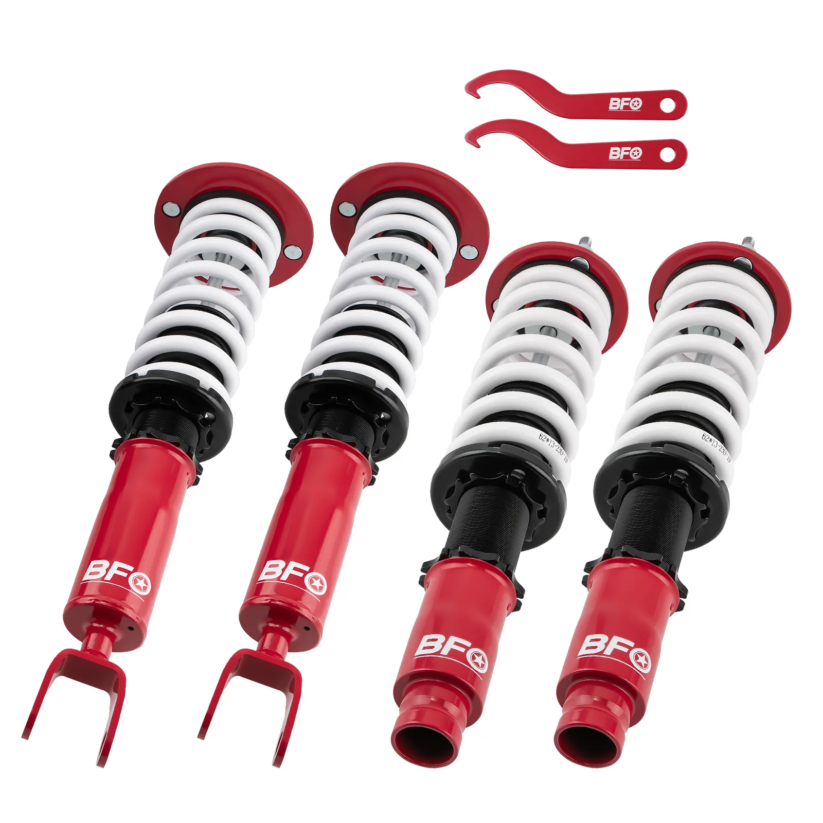 BFO Coilovers Lowering Shocks For Honda Accord 1990-1997 Height Adjustable Coilover Struts Shock Absorbers Suspension