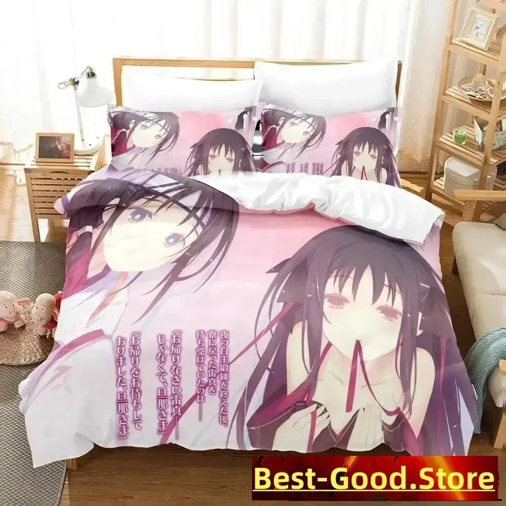 

3D Anime Unbreakable Machine-Doll Bedding Set Duvet Cover Bed Set Quilt Cover Pillowcase Comforter king Queen Size Boys Adult
