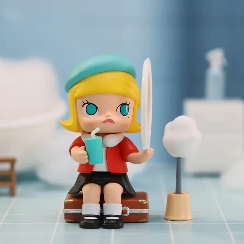 

MOLLY Imaginary Wandering Series Anime Action Figure Guess Bag Ornament Figurines Home Decor Desktop Dolls Model Gift