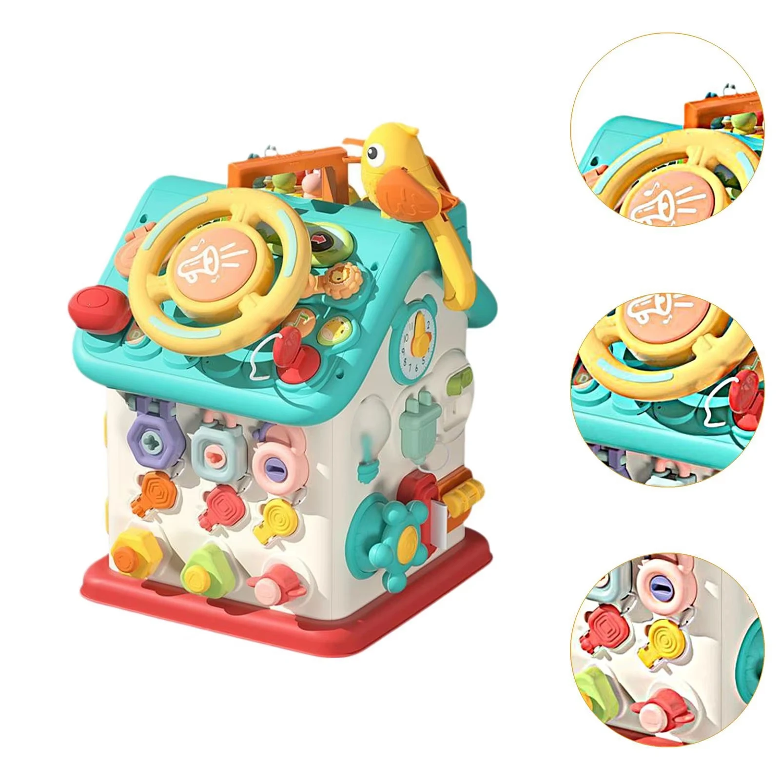 Early Education Busy Busy Home Fine Motor Skill Development Kids Montessori 3 Years Old Wheel Toy for Toddlers Brain Development