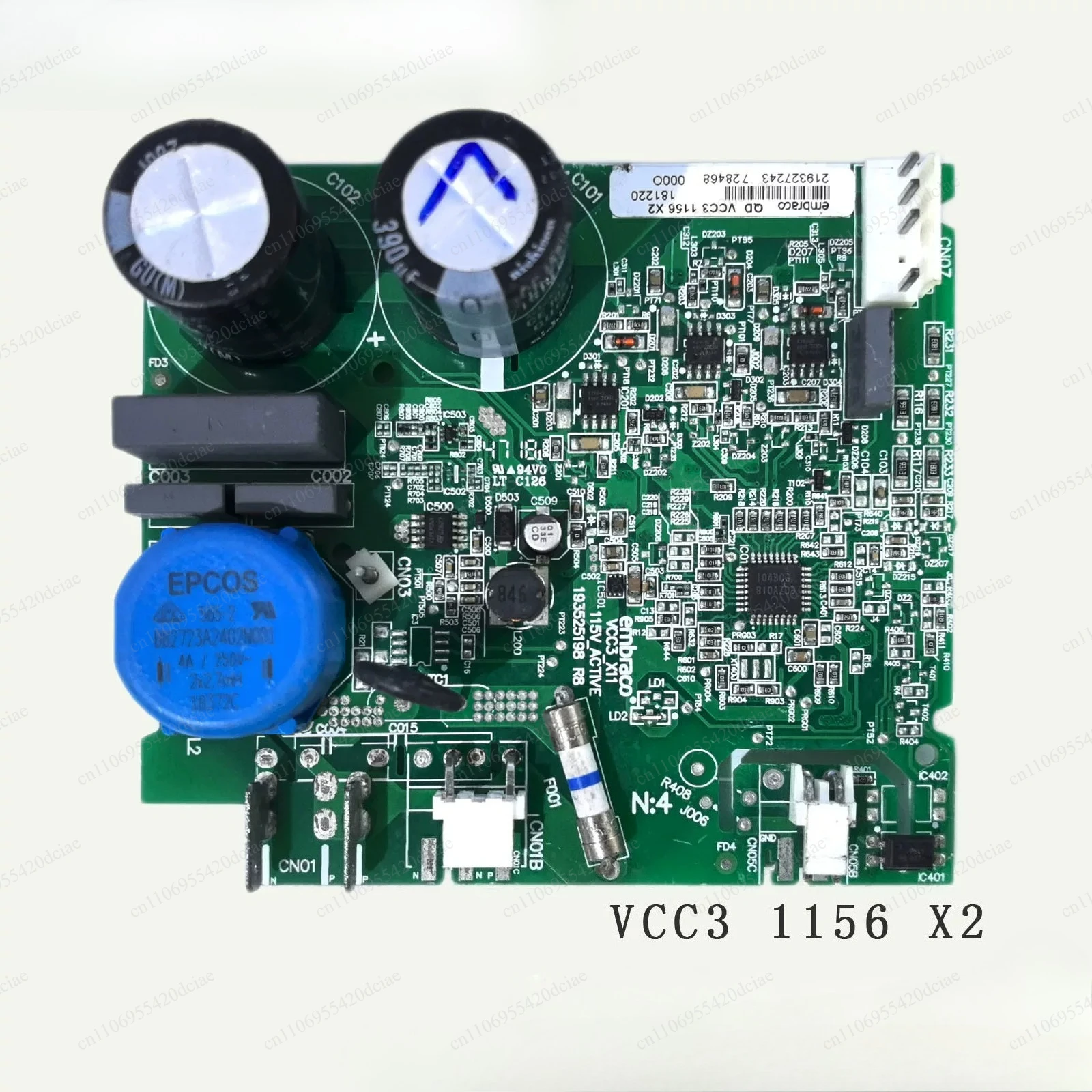 VCC3 1156 X2/18/B5 Refrigerator Inverter Board 193525198 205 184_R4 Compressor Driver PCB