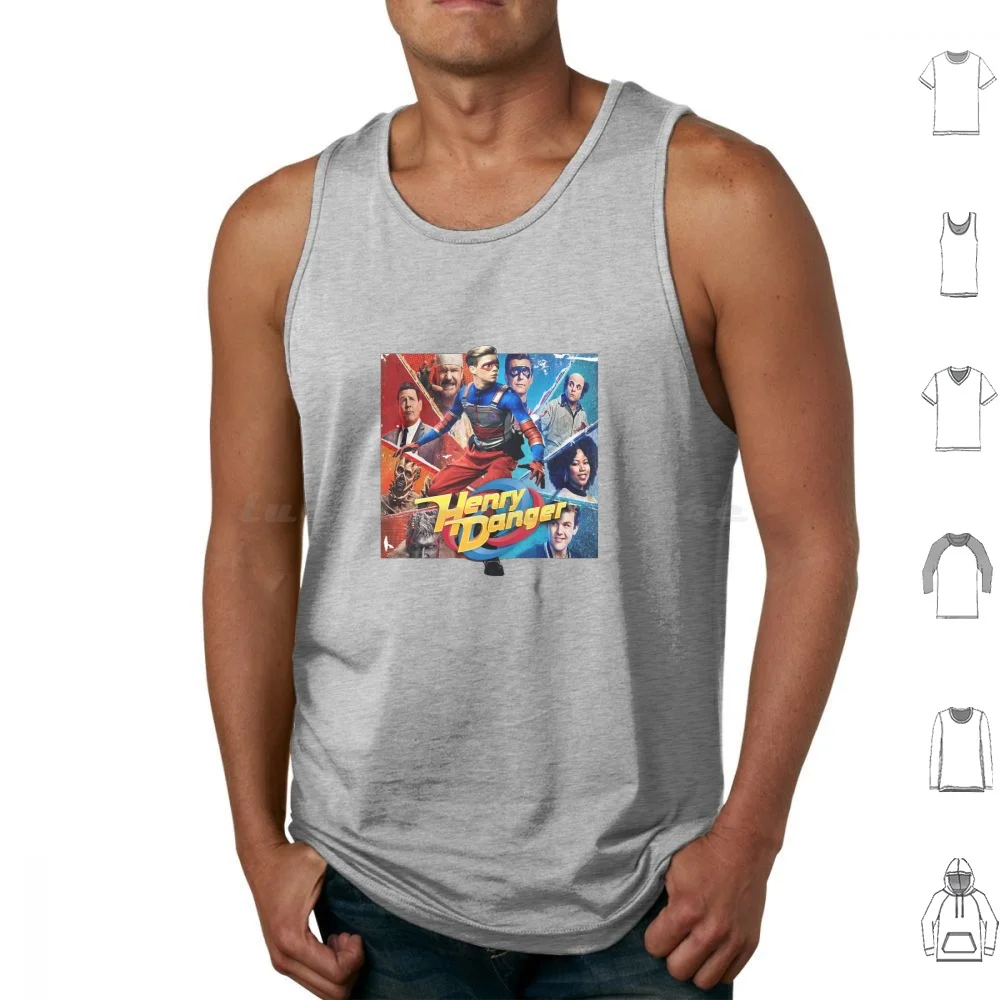 

Henry Danger Good Vs. Evil Kids Tank Tops Vest Sleeveless