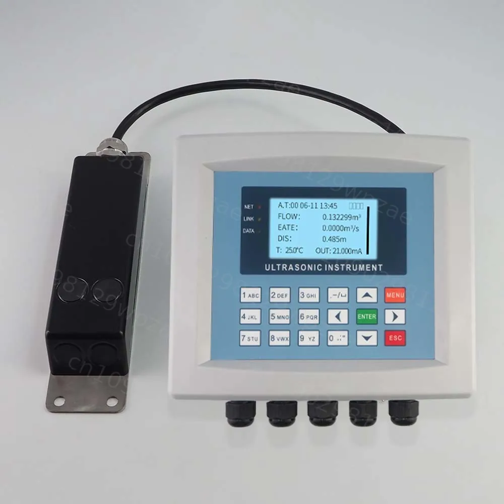 Aice Tech Submerged Doppler Open Channel Flowmeter for Flow Rate and Total Measurement