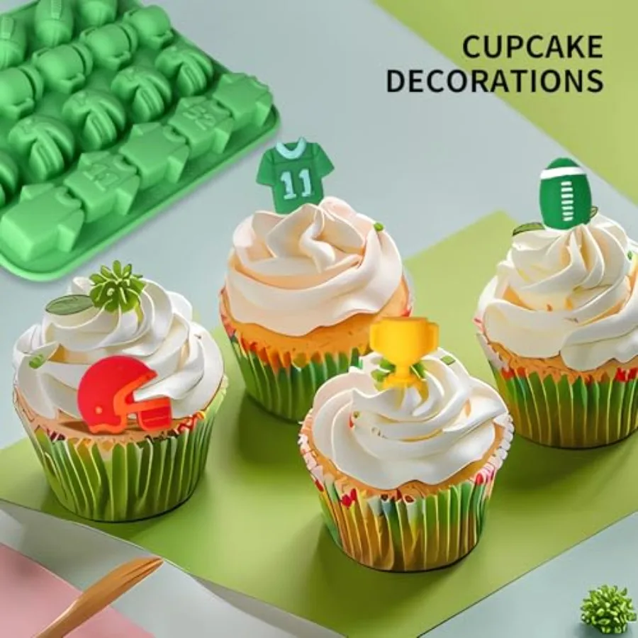 قالب شوكولاتة الخريف مكون من قطعتين من قوالب حلوى الخريف المصنوعة من السيليكون لقالب الخبز لتزيين الكب كيك والكب كيك