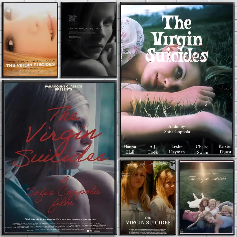 Movie The Virgin Suicides Poster Bedroom and living room posters, canvas paintings, wall art, home decoration