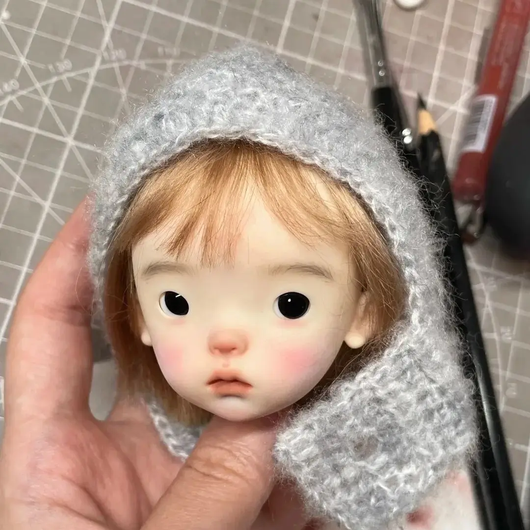 

1/6 масштаб SD BJD кукла голова-Landoudou красивая девушка игрушка из смолы высокого качества макияж просто подарок на голову