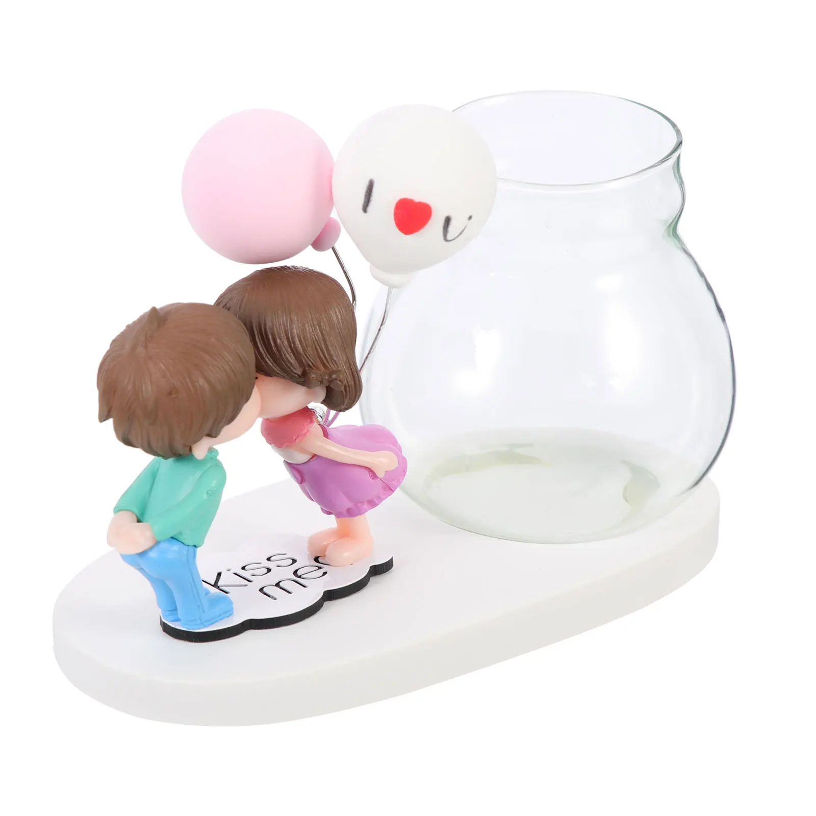 

Flower Planter Glass Hydroponic Floral Arranging Vase Bottle Home Propagation Station Novel Decoration