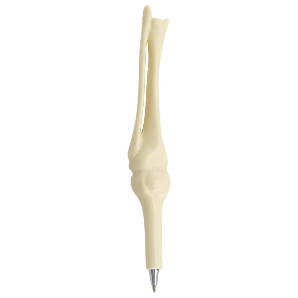 

20pcs Bone-shaped Ballpoint Pen 147mm Plastic Novelty Office Stationery Creative Black Ink Pens Ideal for Medical Field Gifts