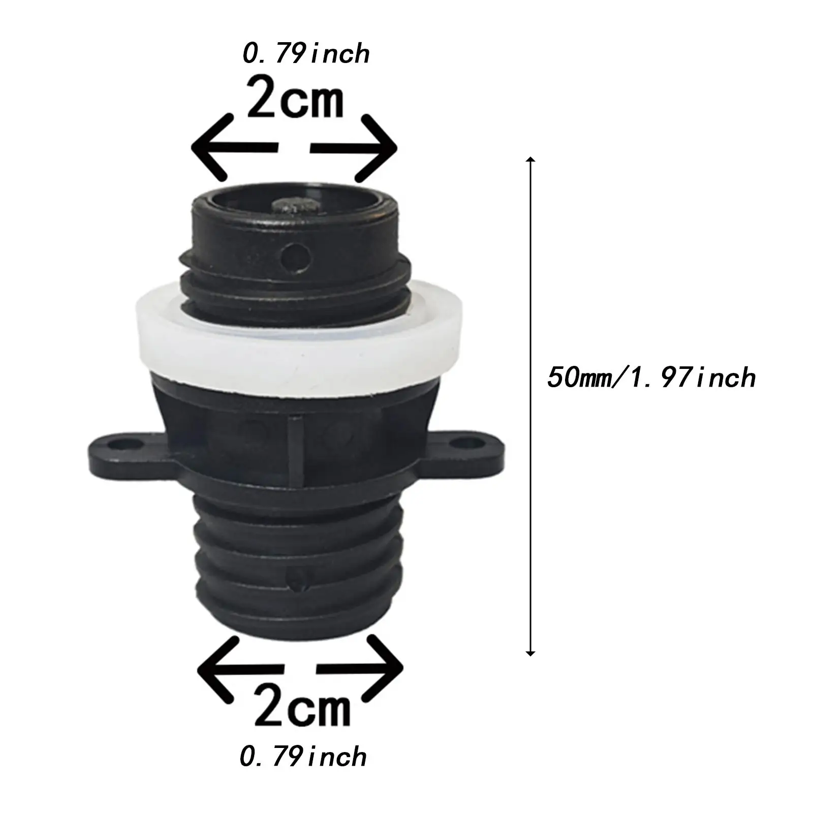 Luftpumpenadapter für Schlauchboote, universell für Paddle Board Luftmatratze