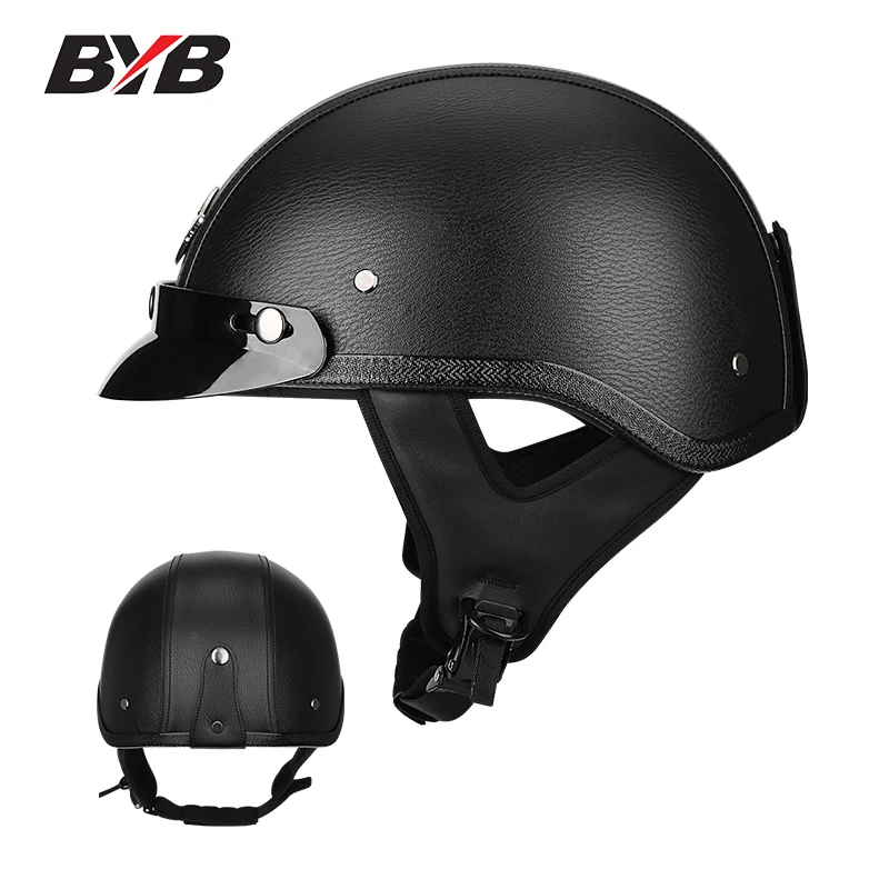 High Quality Abs Head Protection Portable Motorcycle Off-Road Motorcycle Helmet Motorcycle Retro Helmet Motorcycle Accessories Manufacturer