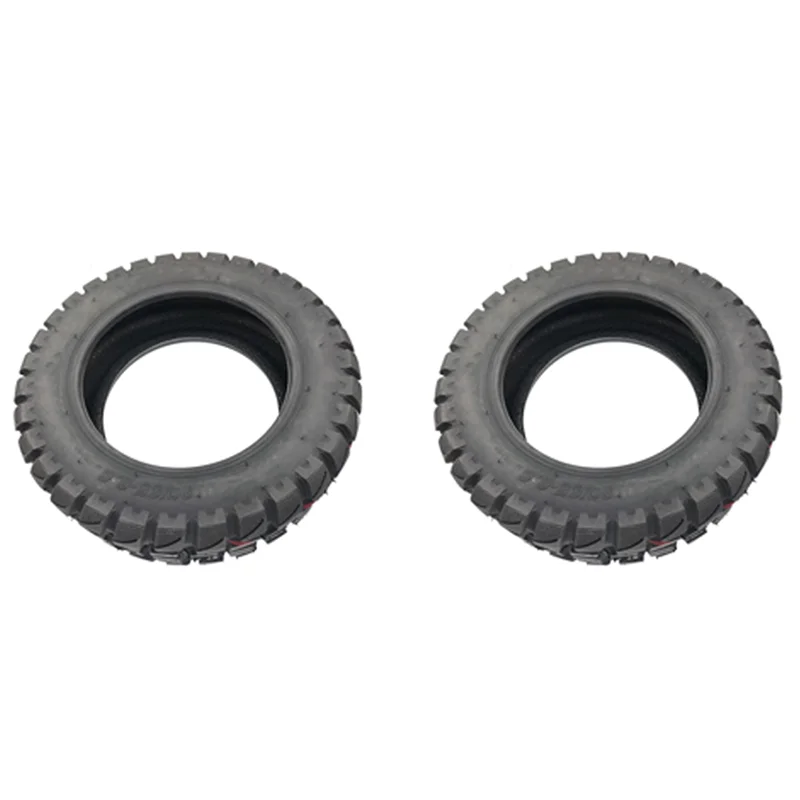 

WO-2Pcs 11 Inch Tubeless Tyre Electric Scooter Refitted 11-Inch 90/65-6.5 Thick Tire Outer Tire Vacuum Off-Road Tire