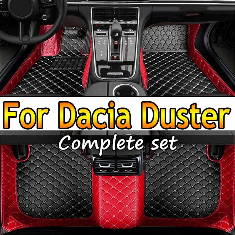 

Автомобильные коврики для Dacia Duster Renault Duster HM 2021 ~ 2022, водонепроницаемые защитные коврики, автомобильные коврики, полный комплект, автомобильные аксессуары