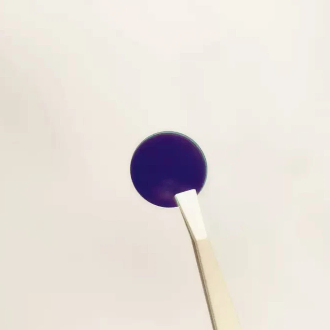 High Precision 450nm Blue Narrow Bandpass Filter BP450-30K 30nm Bandwidth OD3-OD4 Blocking for Optical Imaging Spectral Analysis