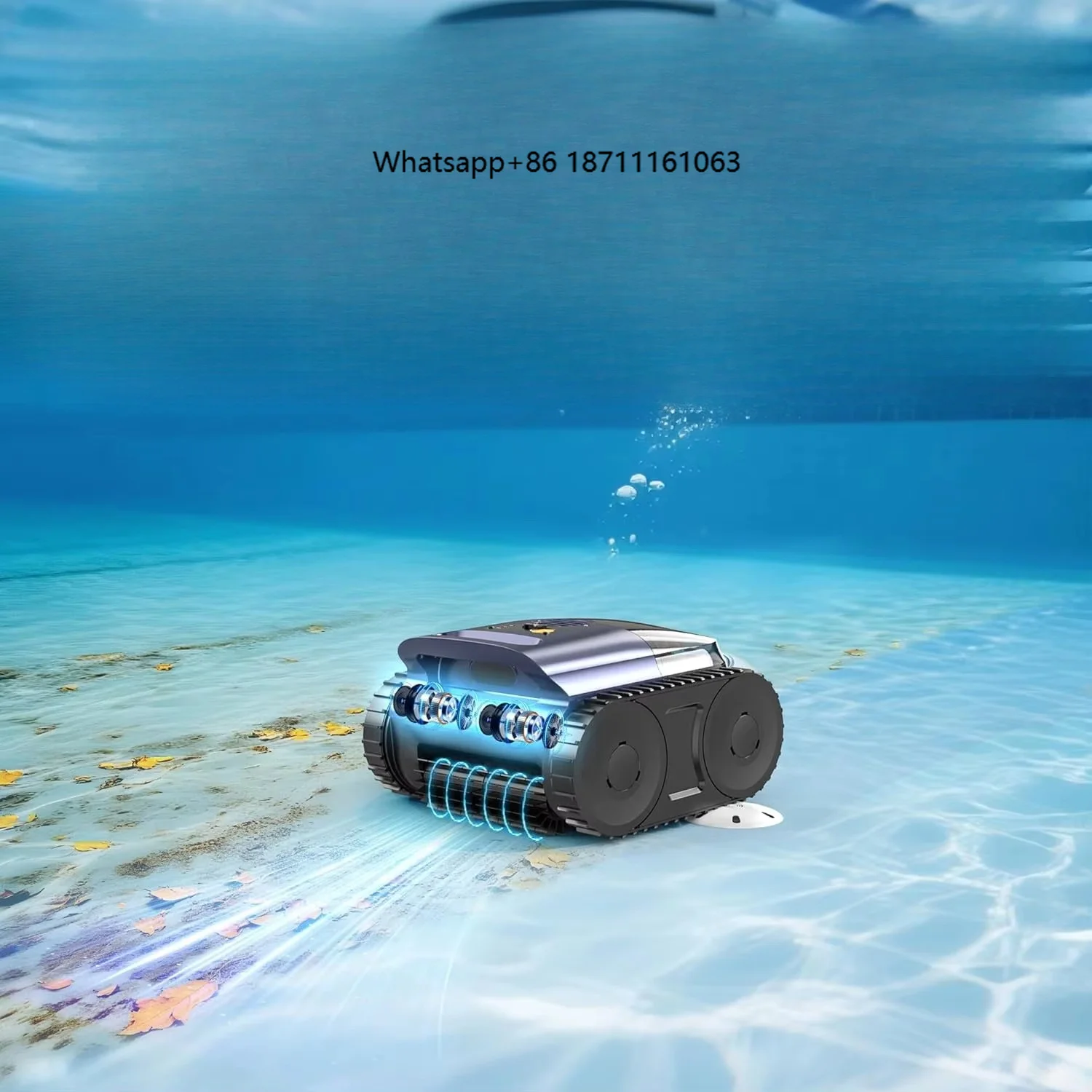 Smart Pool Robot Cleaner Swimming Pool Vacuum Underwater Cleaning Cordless Electric Swimming Pool Vacuum Cleaner