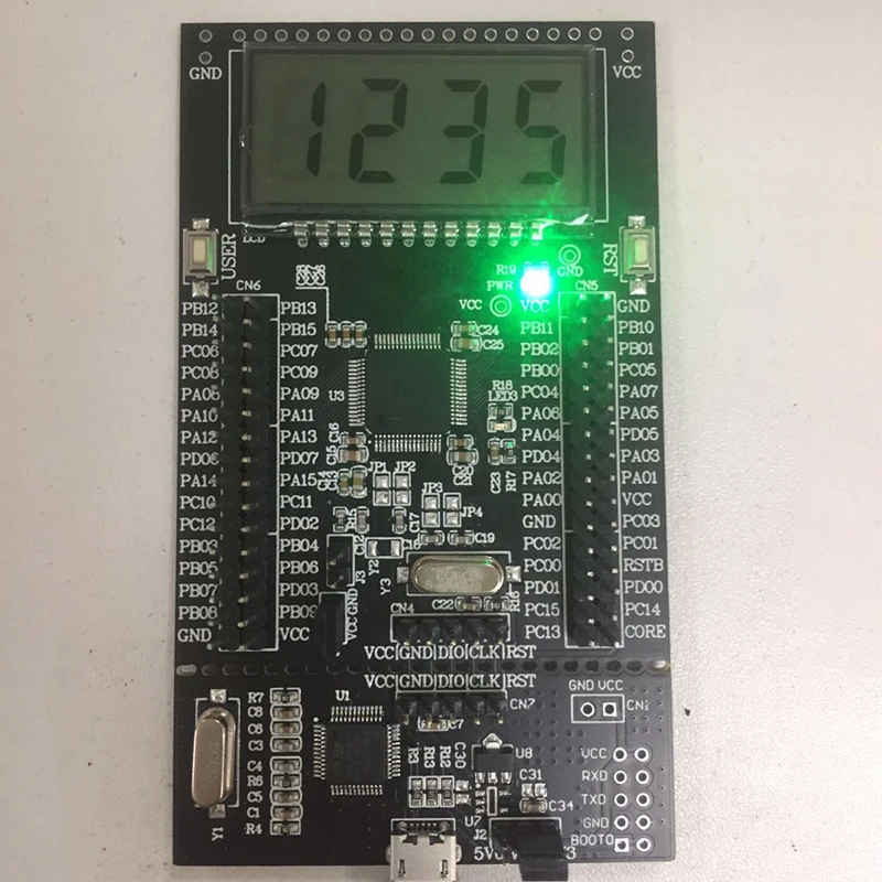 Development Board Hc32l136 Development Board Hc32l130 M0 + MCU Direct Simulation Burning