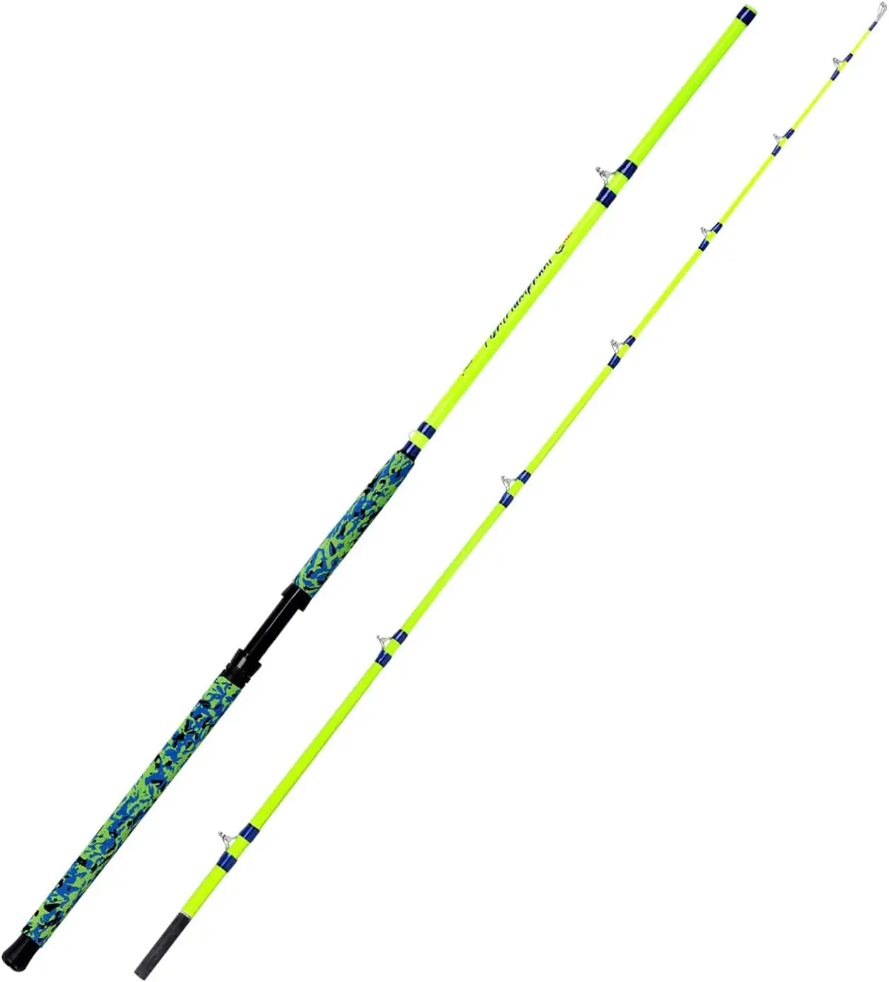 Fishing Rods for Catfish, 1-Piece or 2-Piece Catfishing Pole, Medium Heavy Casting Rod for Catfish (7'6"/8'6"/9'6") - view 6