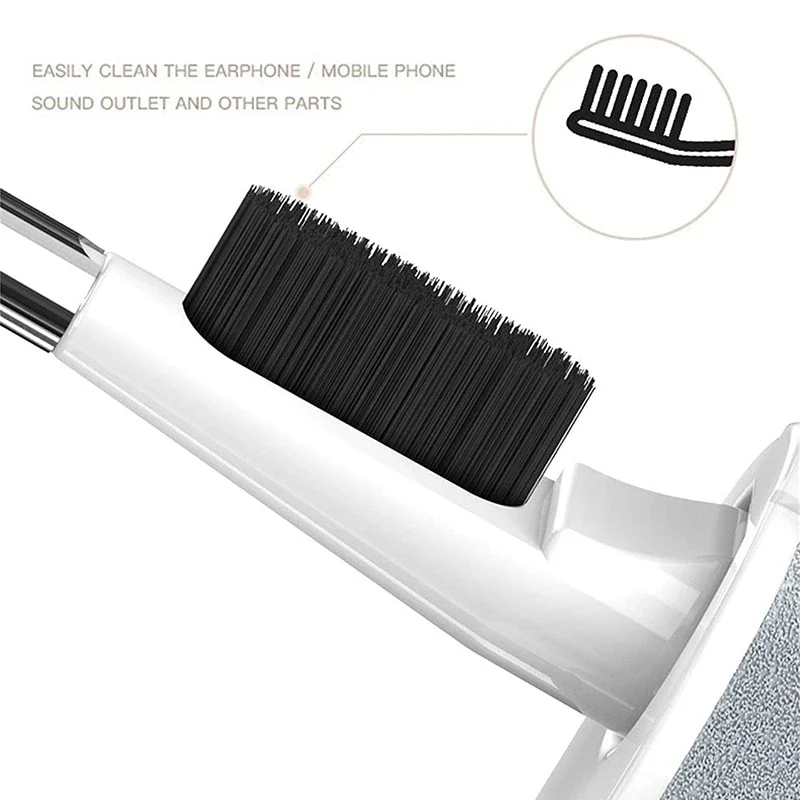 Multifunctional Headphone Cleaning Pen Kit for iPhone Airpods Cleaning Kit Apple iPhone PC Screen Integrated Cleaning Brush Kit image 5