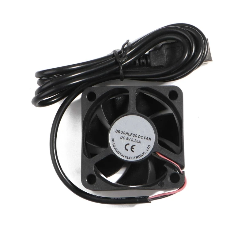 USB Fans CPU Cooling Radiator 5V 2Pin USB Fans for Computer Case-Server Radiator 50x50mm Quiet 4500-5500RPM