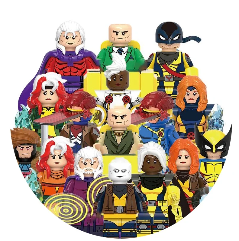 Hot Toys New style series superhero Action figure Building Blocks Assembly model Mini figures Toys Gifts birthday gift