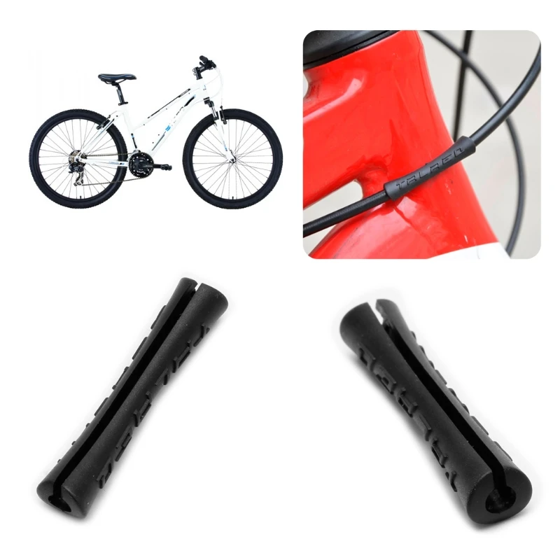 MTB Brake Wire Protective Sleeve Pipe Rubber Shift Cover Bikes Accessory Dropshipping